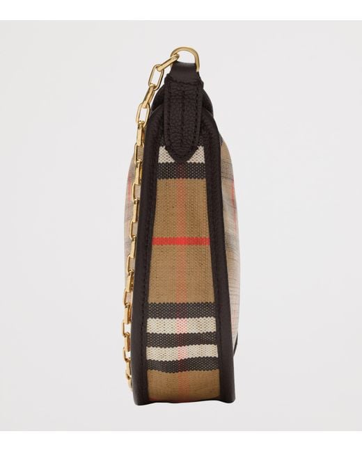 Burberry Brown Mini Highlands Chain Bag