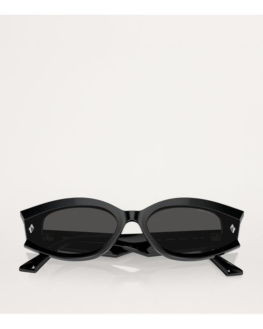 Jimmy Choo Black Steel Jc5015U Sunglasses