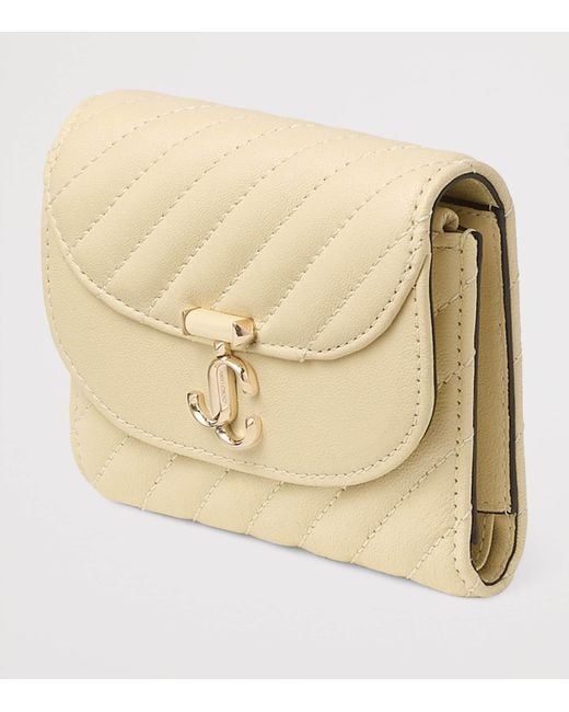 Jimmy Choo Natural Curve Marinda Leather Wallet
