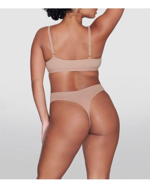 Skims Natural Fits Everybody Cheeky Thong