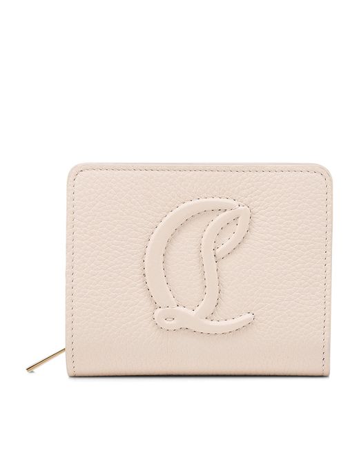 Christian Louboutin Pink By My Side Leather Wallet