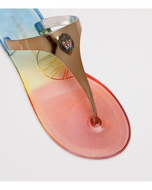 Kurt Geiger Multicolor Maddison T-Bar Sandals