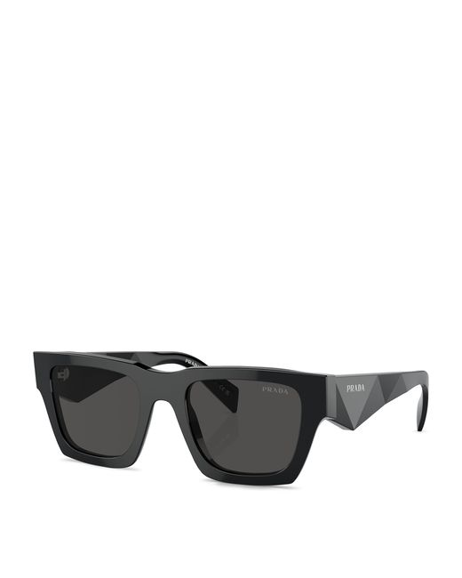 Prada Black Square Sunglasses for men