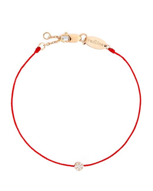RedLine Red And Diamond Illusion Bracelet