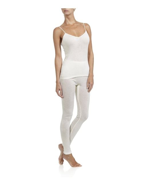 Hanro Green Wool And Silk Camisole