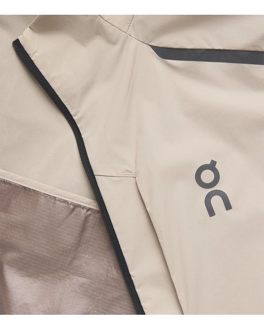 On Shoes Natural Weather Jacket for men