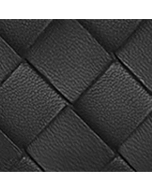 Bottega Veneta Black Leather Andiamo Clutch Bag