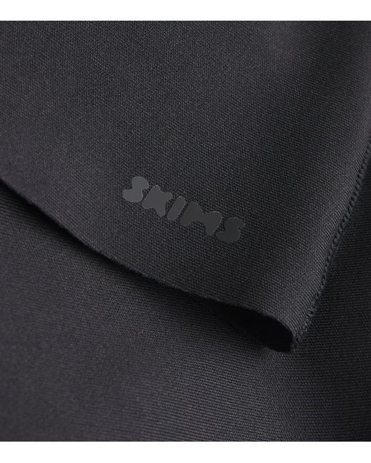 Skims Gray Core Sculpt Mid-Waist Shorts