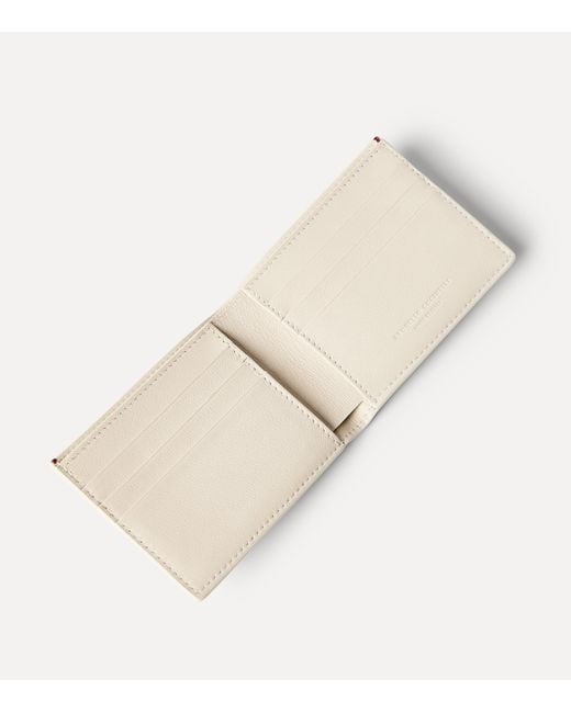 Brunello Cucinelli Natural Leather Bifold Wallet for men