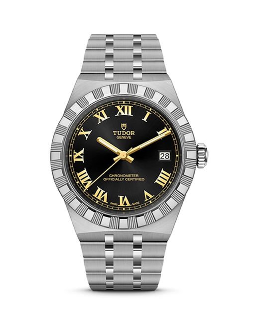 Tudor Metallic Royal Stainless Steel Watch
