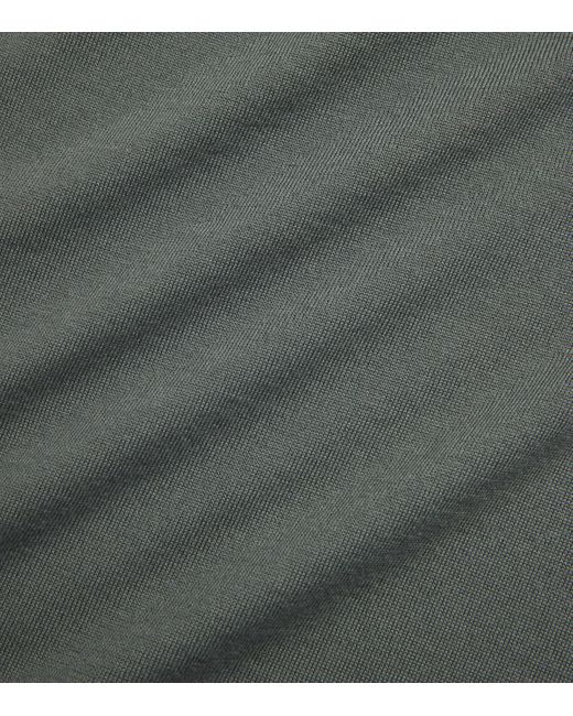 Paul Smith Gray Merino Crew-Neck Sweater for men