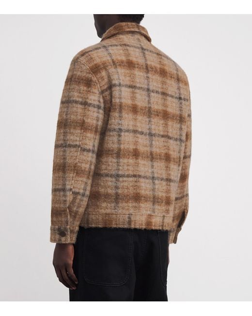 Wax London Brown Wool-Blend Heath Jacket for men