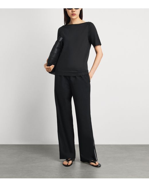 Herskind Black Cashmere Emanuelle T-Shirt