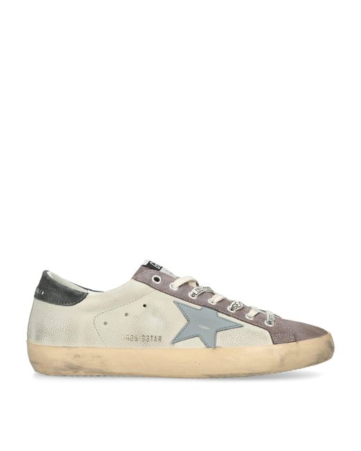 Golden Goose Deluxe Brand Natural Leather Super-Star Sneakers for men