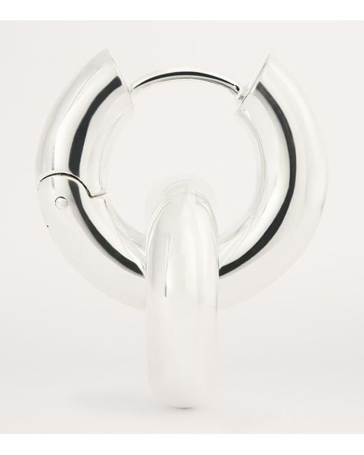 LIE STUDIO White Sterling The Esther Earrings