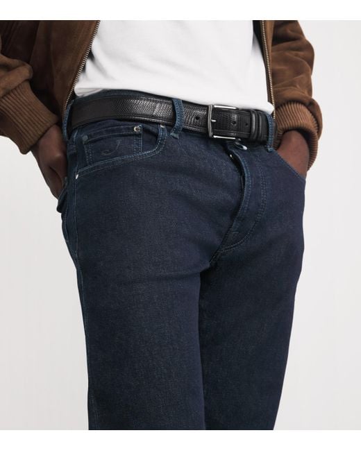 Jacob Cohen Blue Bard Slim Jeans for men