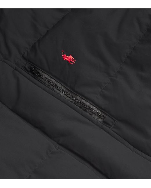 Polo Ralph Lauren Black Down Puffer Coat