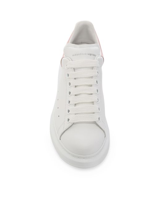 McQueen White Leather Oversized Sneakers