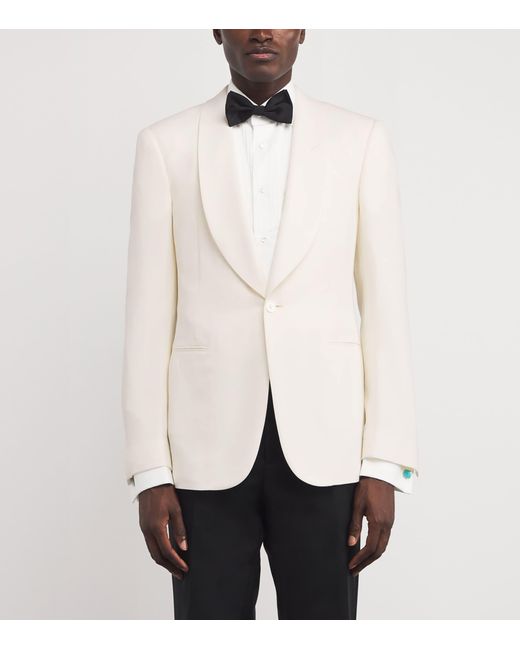 Ralph Lauren White Wool Gregory Dinner Jacket for men