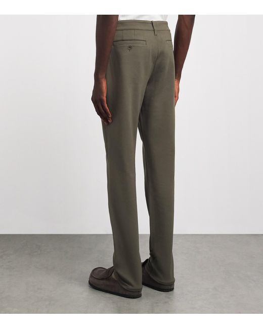 PAIGE Gray Stafford Trousers for men