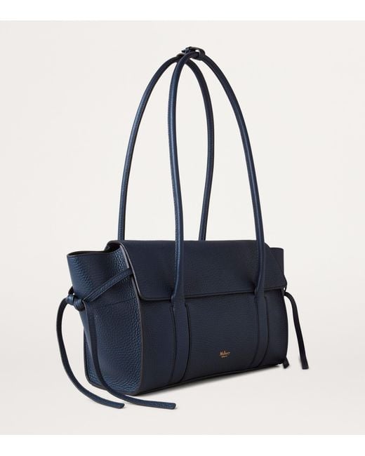 Mulberry Blue Small Soft Bayswater Shoulder Bag