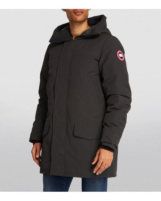 Canada Goose Black Langford Parka Jacket for men