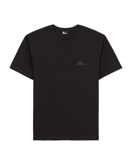 The Kooples Black Logo Serigraphy T-shirt for men