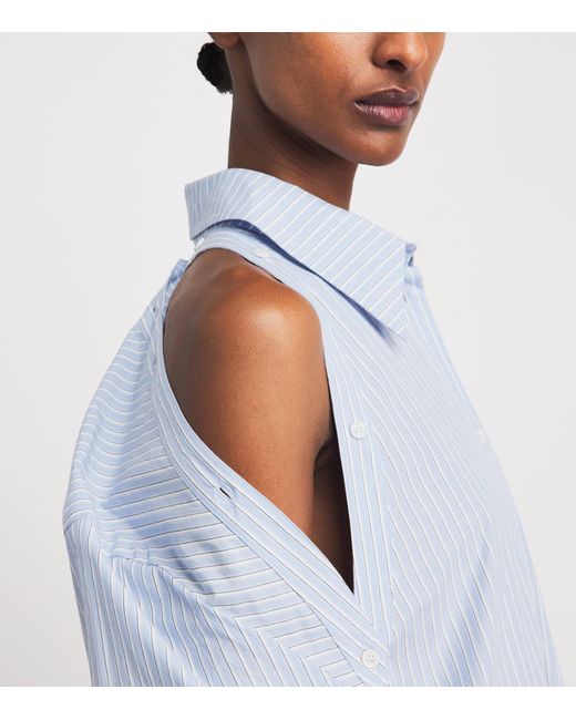 Nanushka Blue Cotton Nananda Shirt