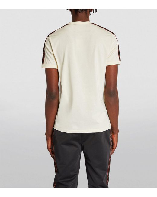 Fred Perry White Tape T-shirt for men