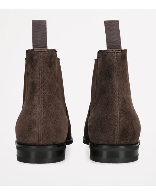 Church's Brown Suede Amberley 2 Chelsea Boots for men