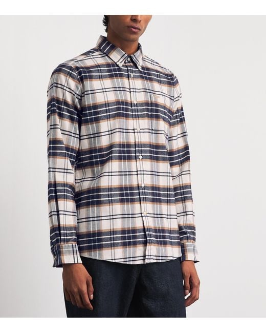Barbour Multicolor Check Portdown Shirt for men