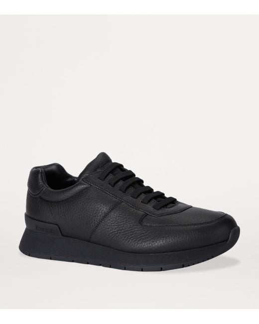 Church's Black Leather Livingston Sneakers for men