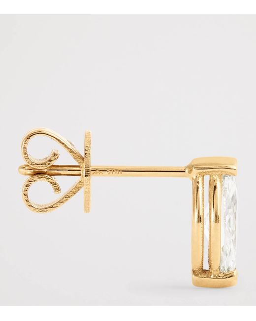 SHAY Metallic And Diamond Stud Earrings