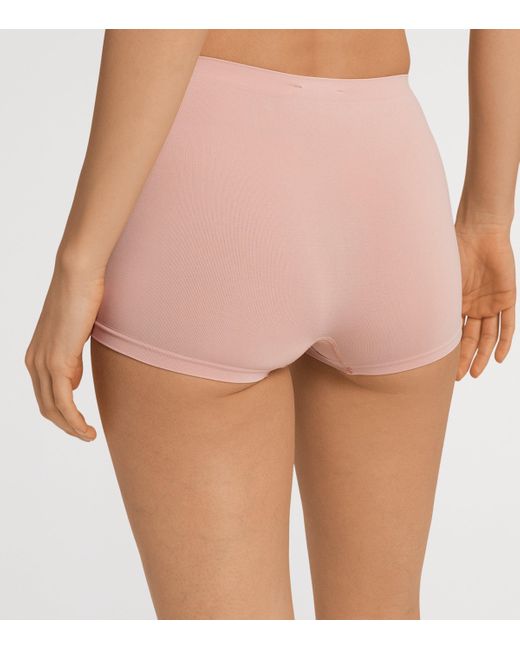 Hanro Pink Touch Feeling Boy Leg Briefs