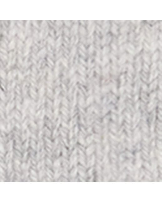 Polo Ralph Lauren White Wool-Cashmere Polo Pony Gloves