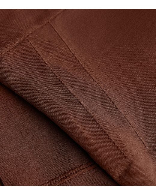 Spanx Brown Sculpt Oncore Mid-Thigh Shorts