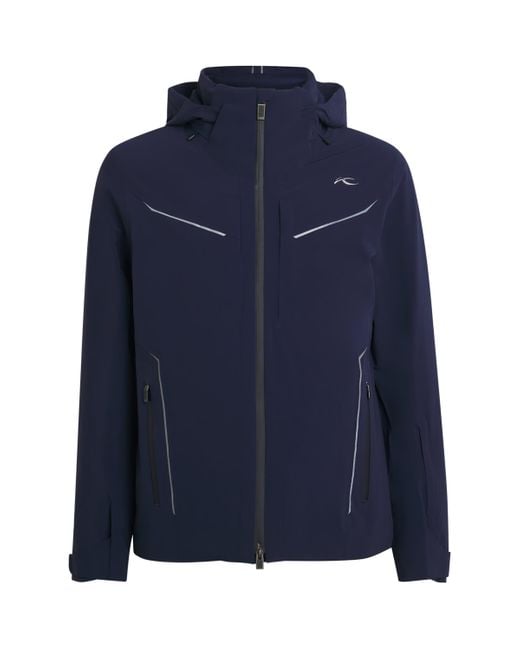 Kjus Blue Waterproof Formula Ski Jacket for men