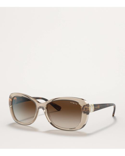 Vogue Brown Injected 0Vo2943Sb Sunglasses