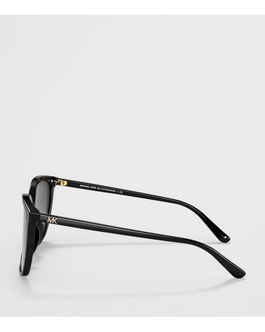 Michael Kors Black Anaheim Square Sunglasses