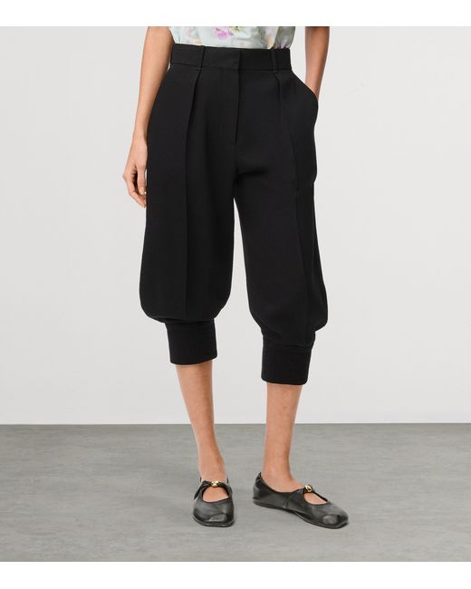Loewe Blue Logo-Patch Longline Shorts