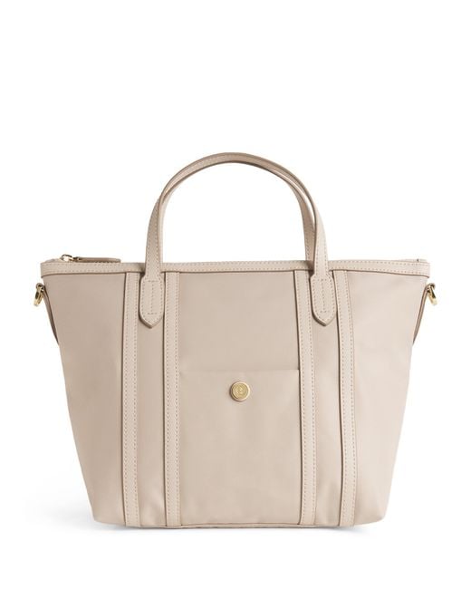 Harrods Natural Grab Nylon Jetsetter Tote Bag