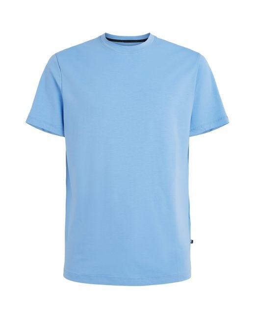 On Shoes Blue Focus T-Shirt for men