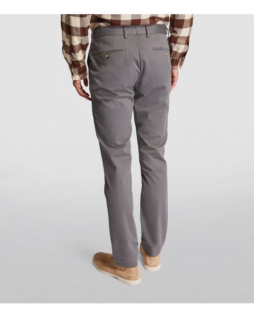Polo Ralph Lauren Gray Stretch-cotton Twill Chinos for men
