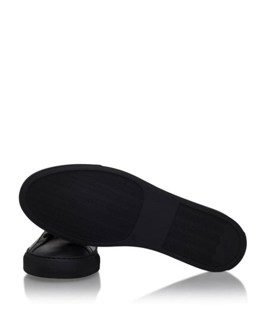 Common Projects Black Original Achilles Low-Top Sneakers for men