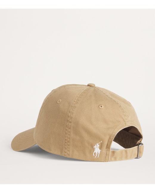 Polo Ralph Lauren Natural Cotton Logo Baseball Cap for men