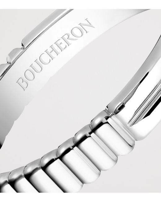 Boucheron Metallic Platinum Quatre Radiant Edition Wedding Band