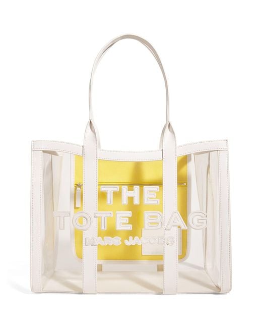 Marc Jacobs Metallic The Large Clear The Tote Bag
