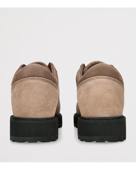 Diemme Brown Suede Cornaro Low-Top Boots for men