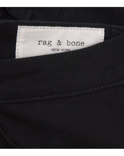 Rag & Bone Black Fit 3 Authentic Stretch Jeans for men