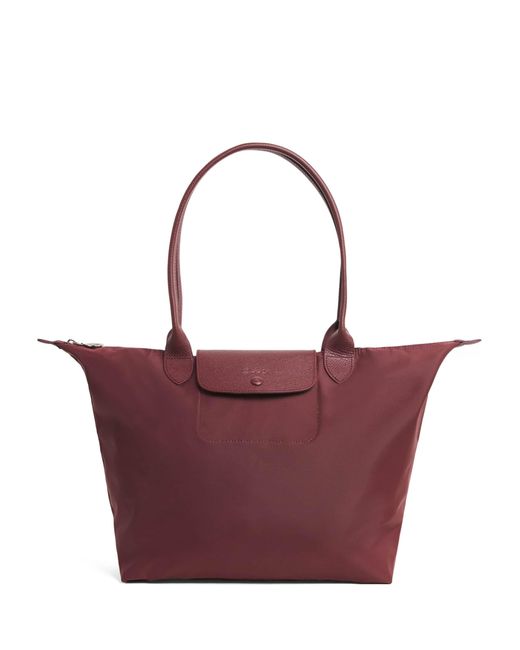 Longchamp Purple Large Le Pliage One Tote Bag